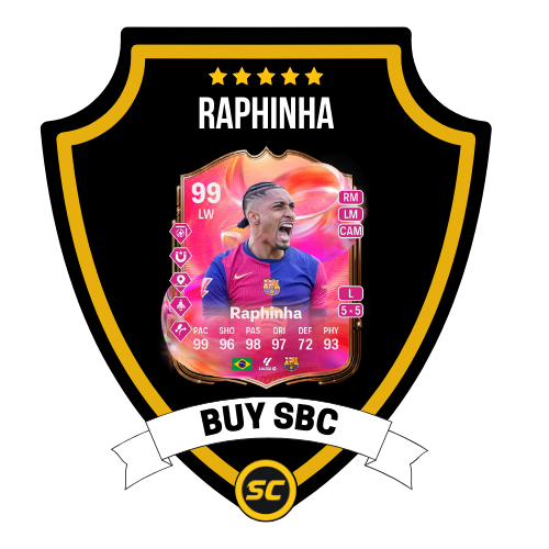 EA FC 25 SBC Raphinha - PS4, PS5, Xbox One, Xbox Series X, Xbox Series S